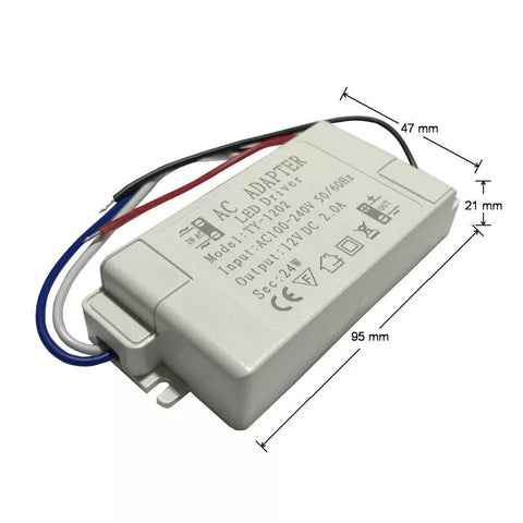 12V LED Driver Power Supply Transformer 240V - DC 12V for LED Lighting PSU