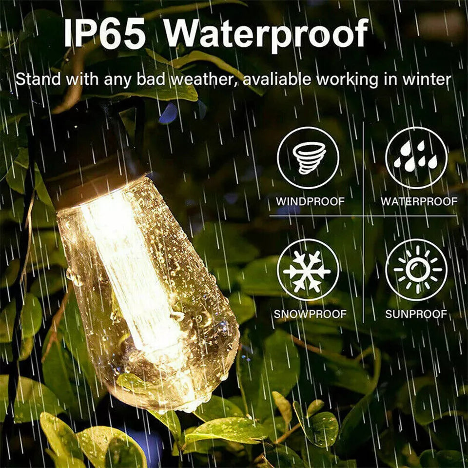 Buy Retro Bulb Solar Powered String Light In UK - Shop Now!