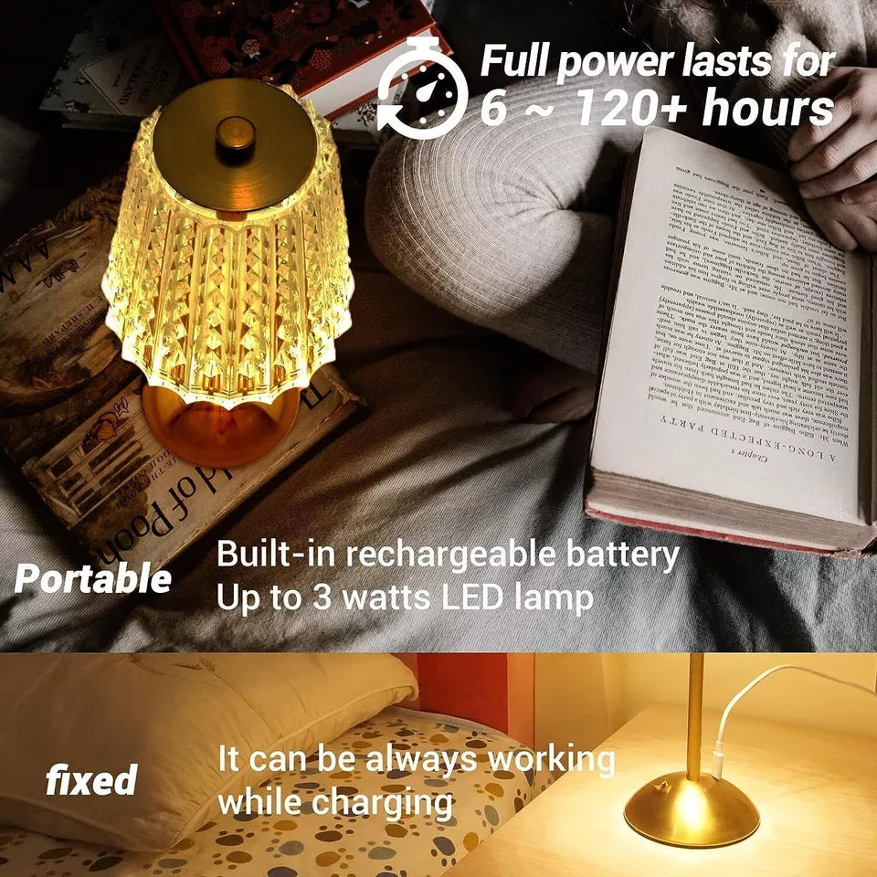 Buy LED Flower Touch Sensor Table Lamp In UK - Shop Now!