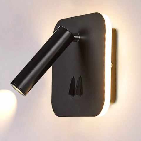 Adjustable Wall Spotlight Installed in Living Room

