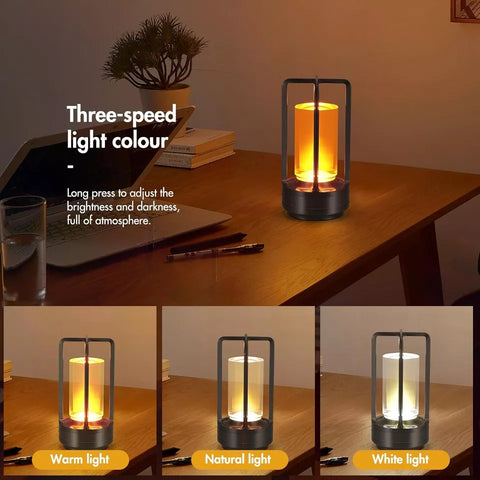 Compact Dimmable Table Lamp for Bedrooms

