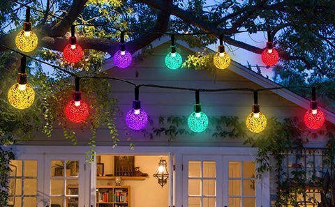 IP65 Solar Garden Lights with Vintage Bulbs UK

