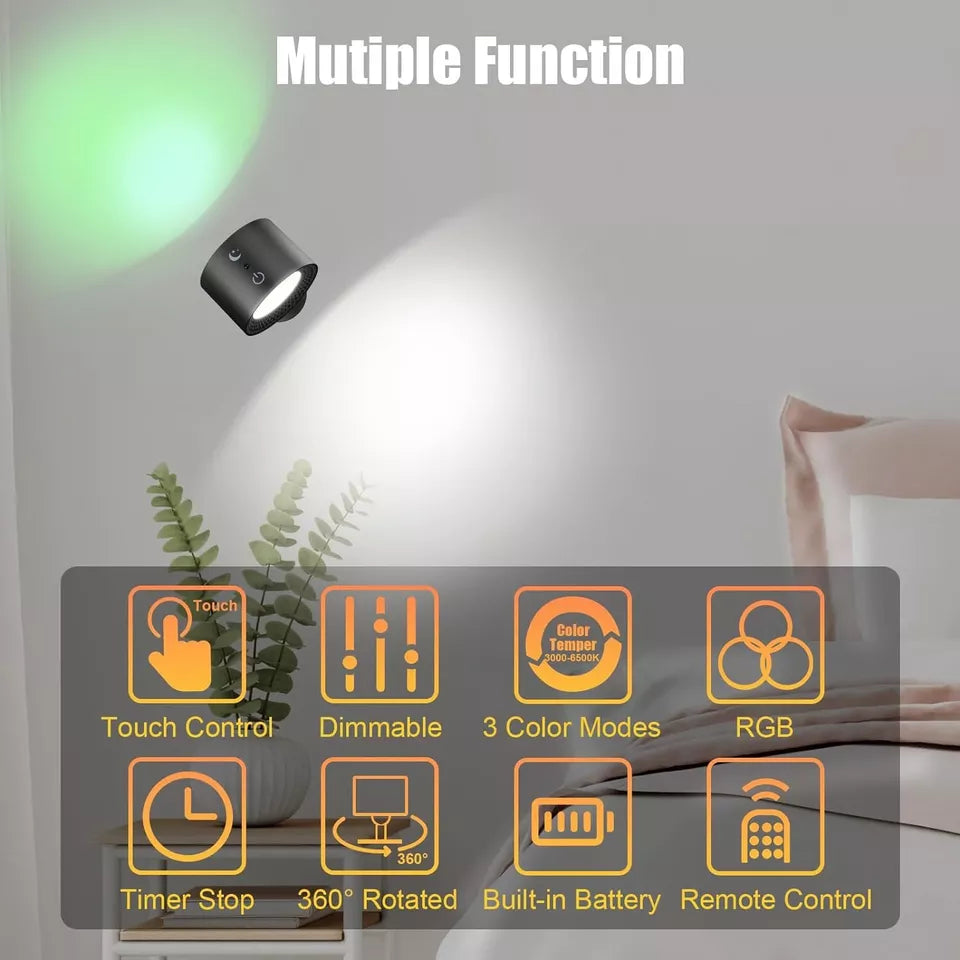 Buy Rechargeable Magnetic LED Wall Lamp In UK - Shop Now!