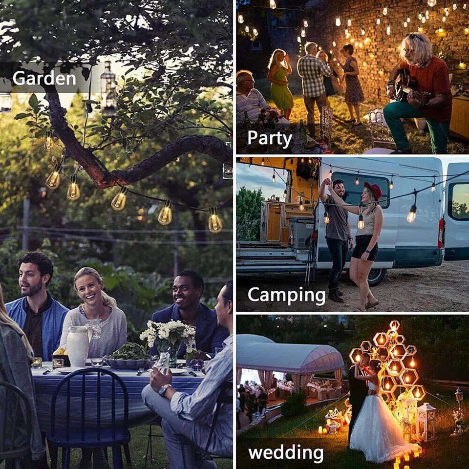 Buy Retro Bulb Solar Powered String Light In UK - Shop Now!Buy Retro Bulb Solar Powered String Light In UK - Shop Now!
