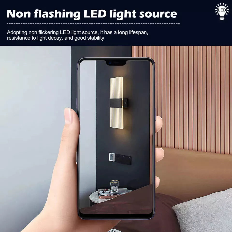 Modern LED Wall Lamp In UK – Crystal Interior Wall Lights for Living Room Bedroom Corridor Balcony
