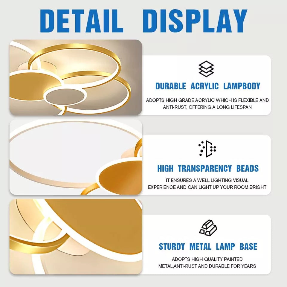 Shop Modern LED Ceiling Light In UK– Limited Stock!