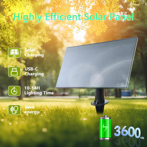 S14 LED solar festoon lights illuminating a backyard party setup, providing festive and functional lighting.
