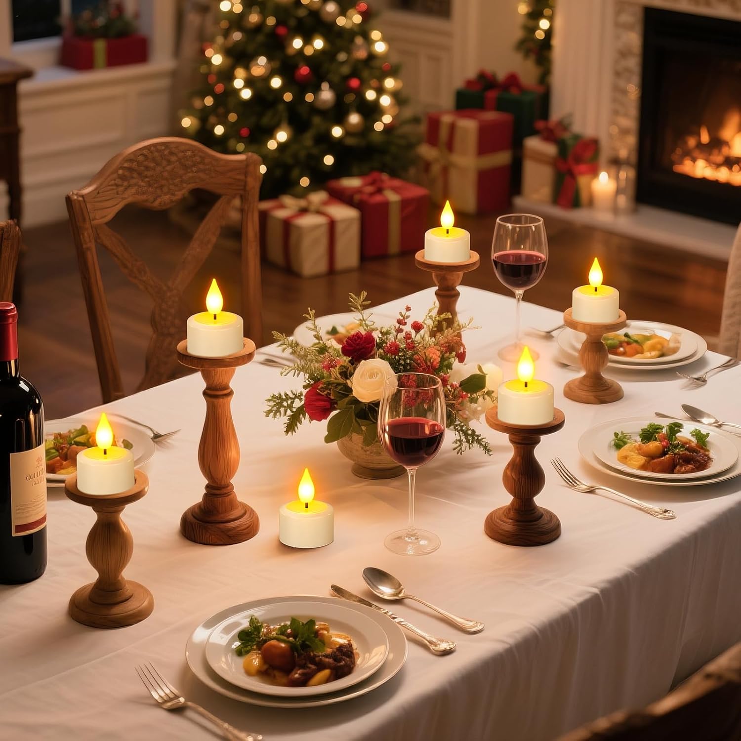 safe flameless candles for home