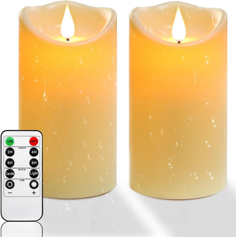 safe flameless candles for home decor