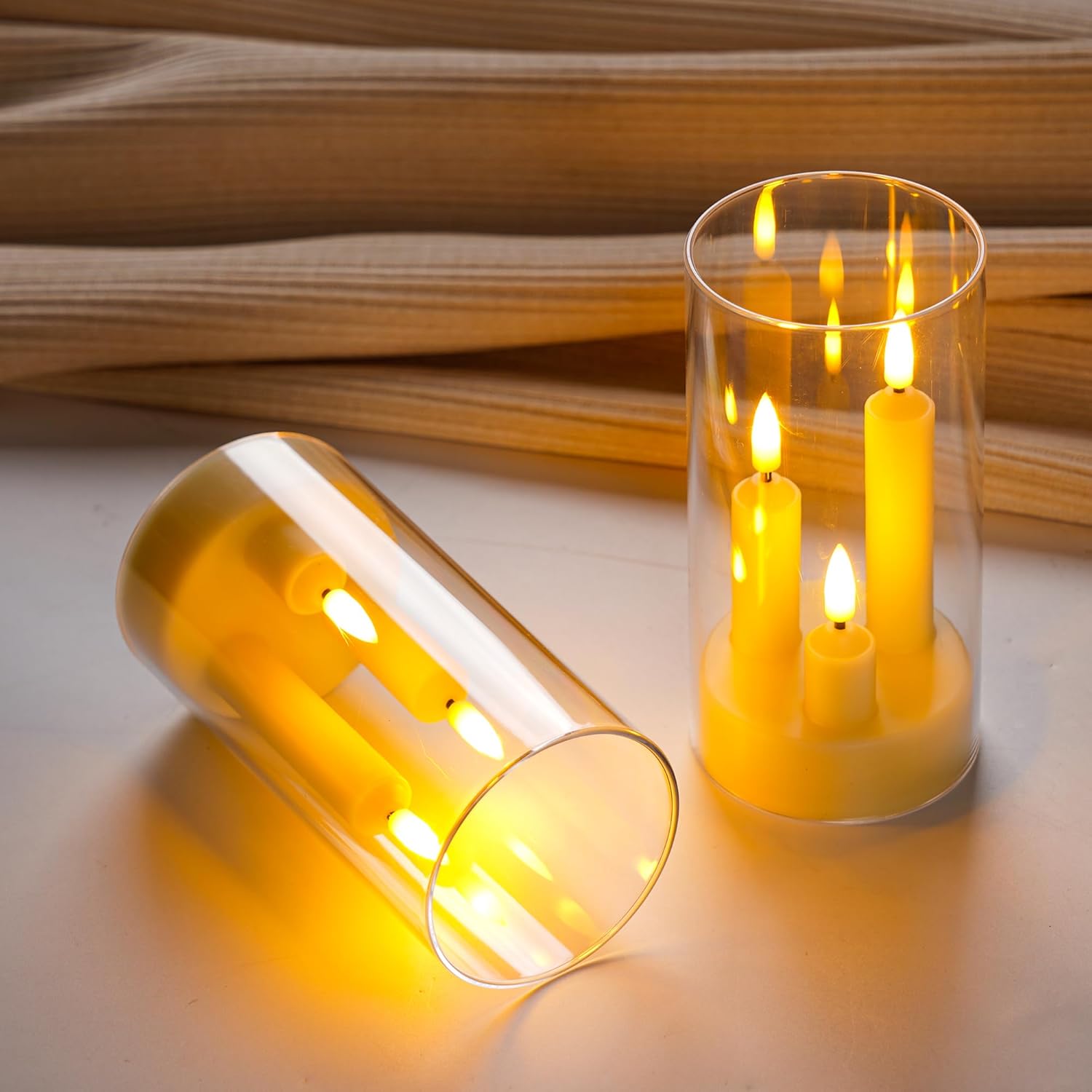 safe flameless candles indoor