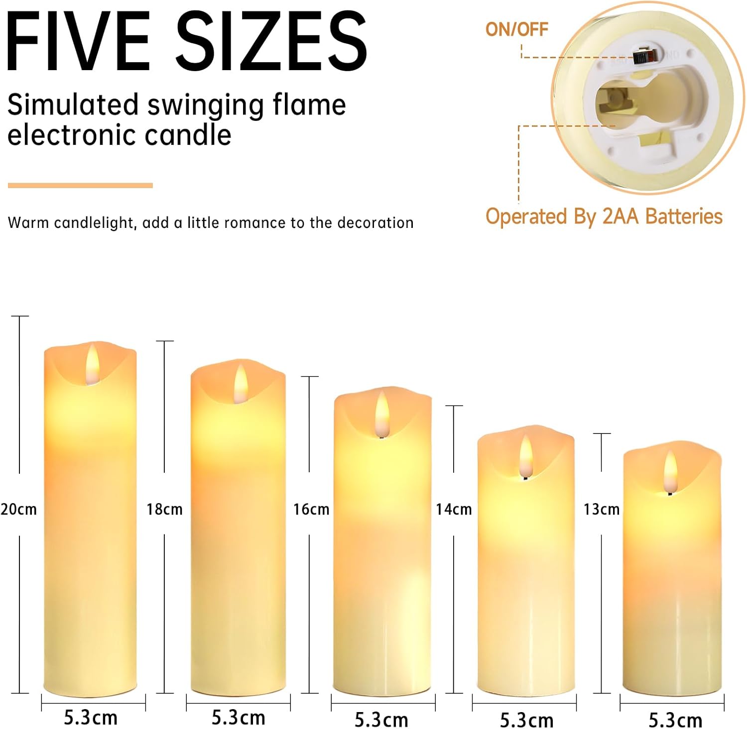 safe flameless candles no fire