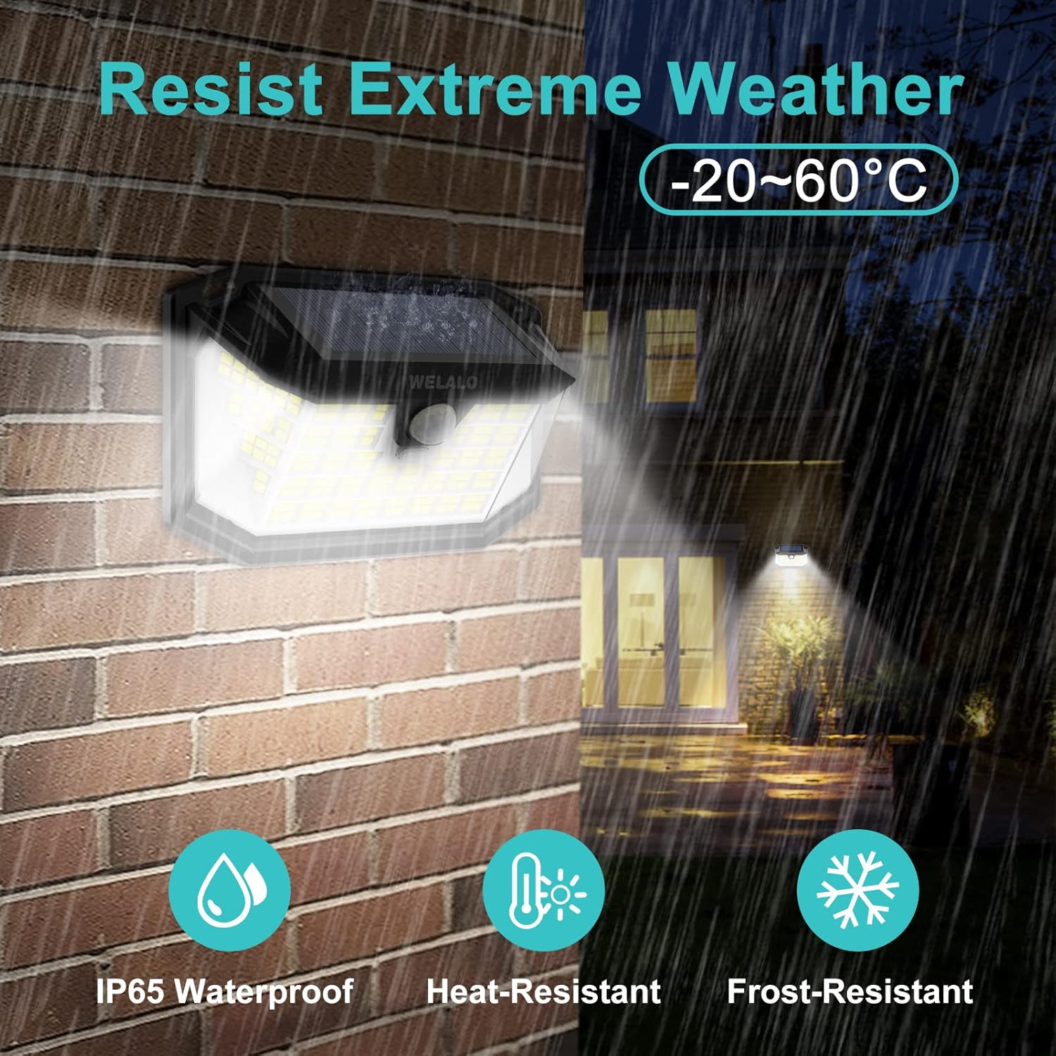 solar powered security light UK

