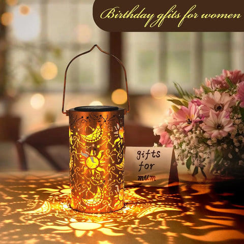sun moon solar lantern outdoor

