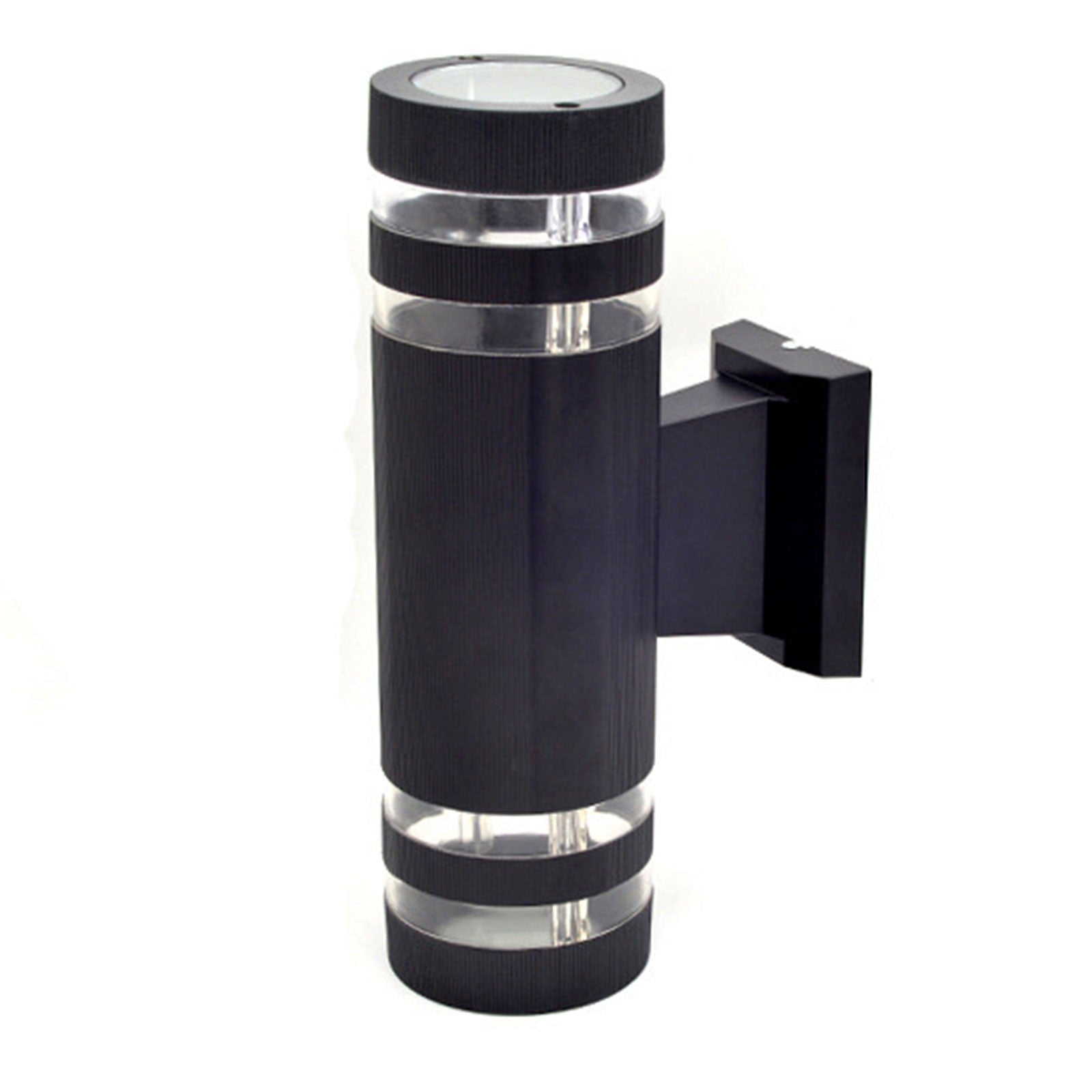 Round Shape LED Up Down Wall Light, Waterproof Outdoor Garden Sconce, E27 Base