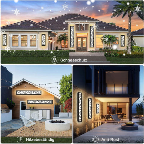 wall mounted LED light outdoor

