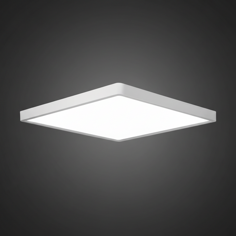 28W Dimmable LED Square Ceiling Light – Slim Bathroom Ceiling Lights  for Bedroom, Kitchen & Living Room