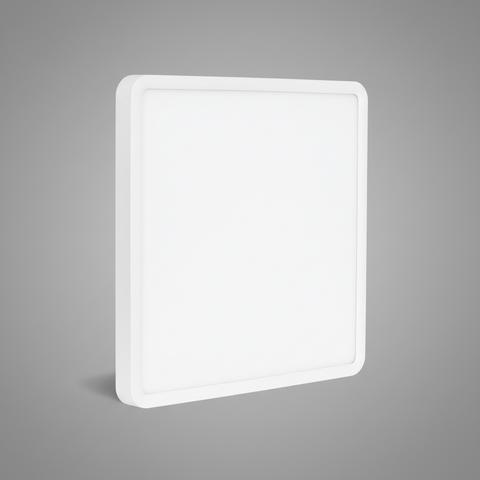 28W Dimmable LED Square Ceiling Light – Slim Bathroom Ceiling Lights  for Bedroom, Kitchen & Living Room